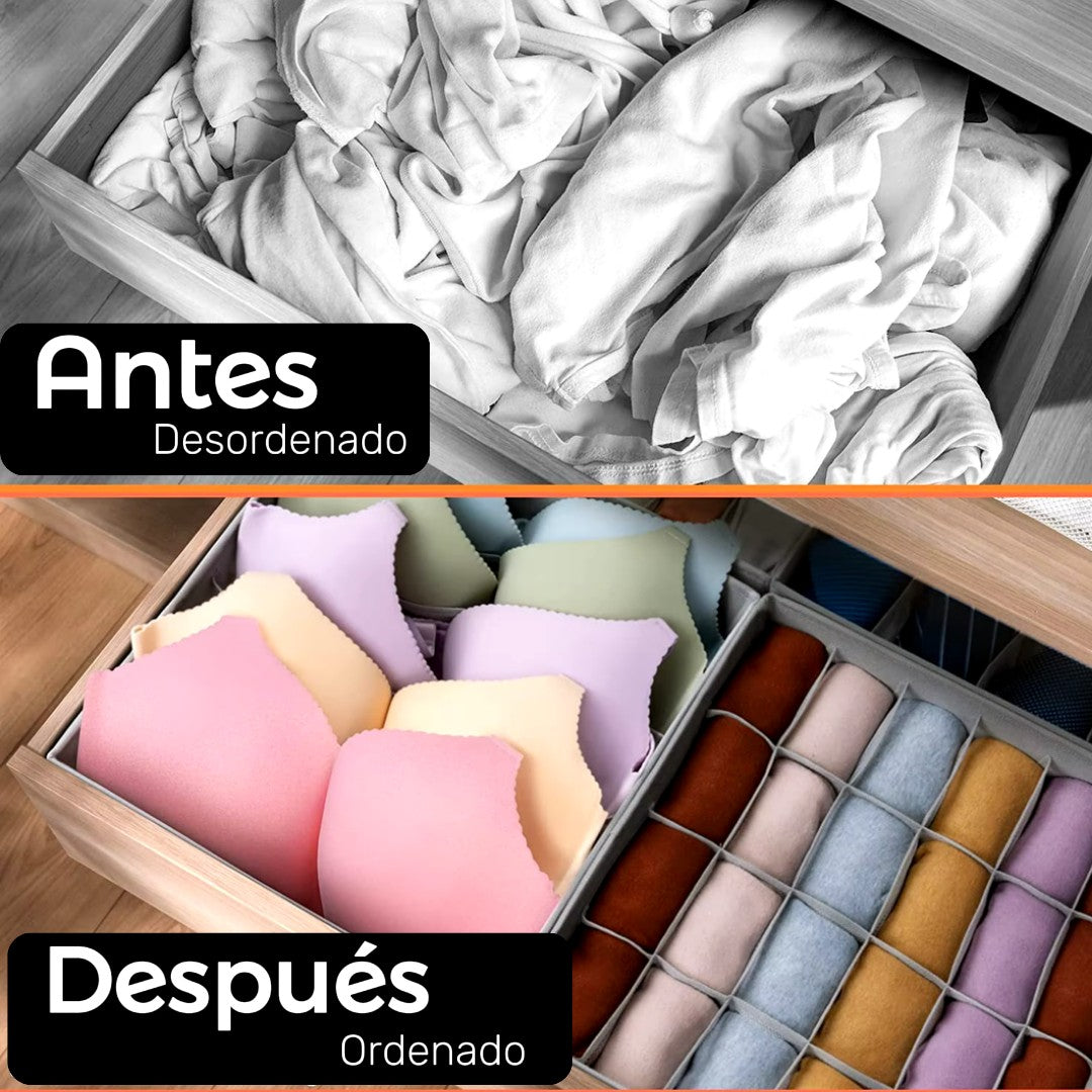ORGANIZADOR DE ROPA SET X 4 - ENVÍO GRATIS 🤩