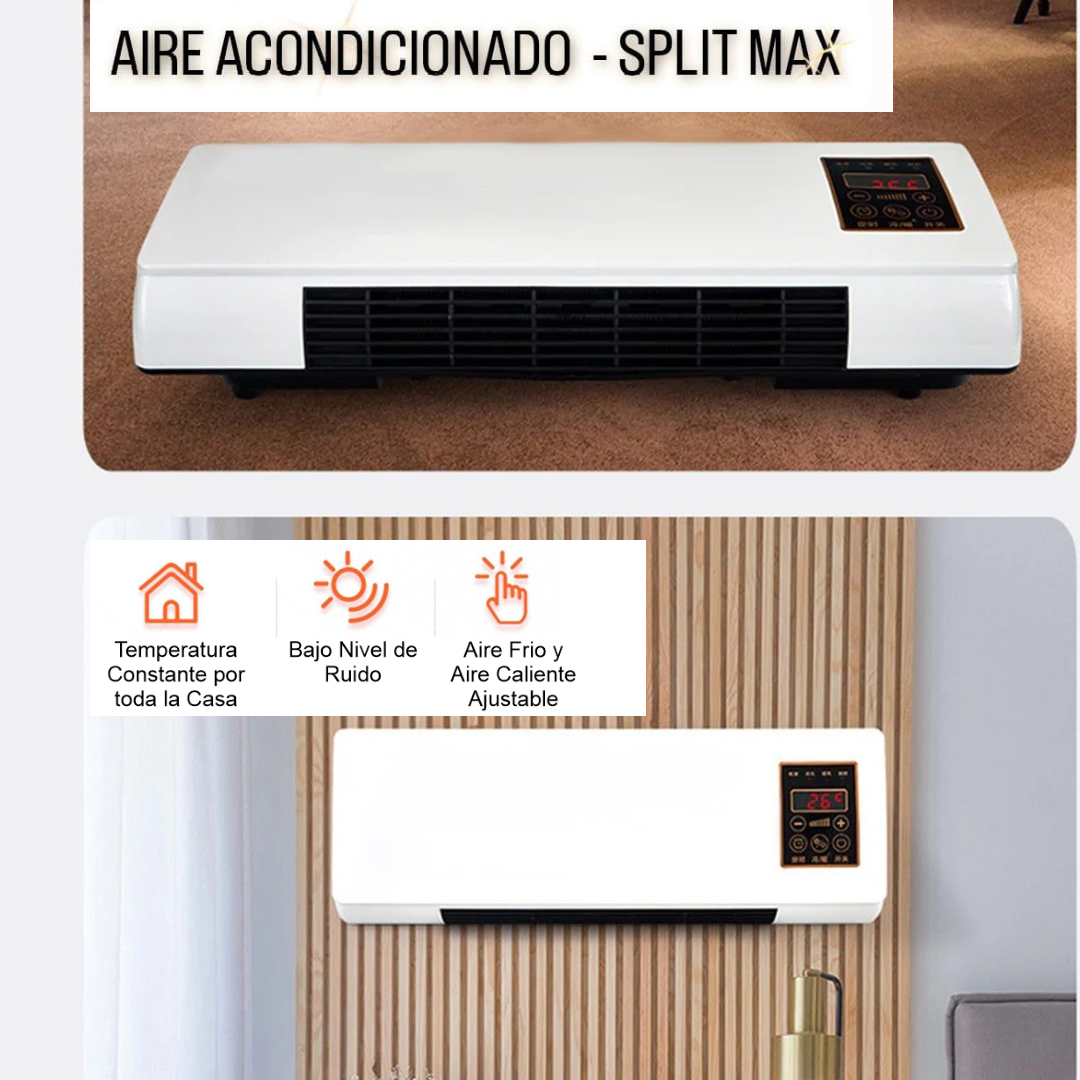 AIRE ACONDICIONADO PORTÁTIL (ULTRA POTENTE) SPLIT MAX ✅ ¡Últimas unidades!