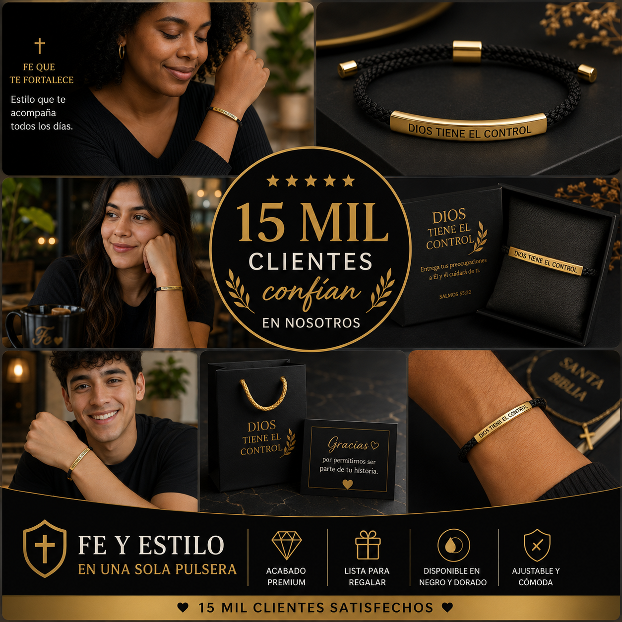 PULSERA PROTECTORA PREMIUM + CAJA DE LUJO GRATIS 🎁