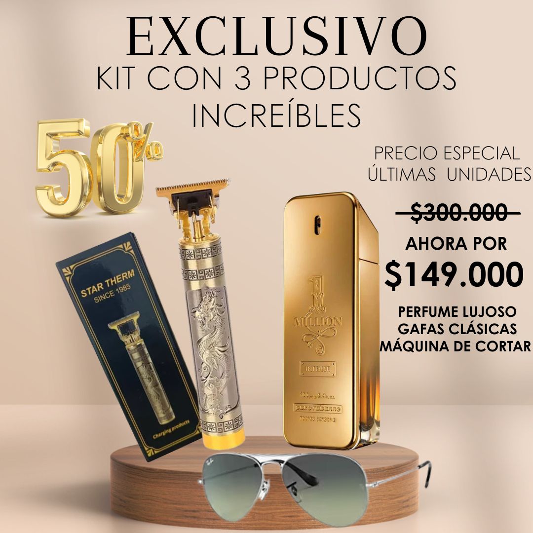 🔥COMBO DE 3 PRODUCTOS  - BLACK FRIDAY  ⌛STOCK LIMITADO - ENVÍO GRATIS🚚