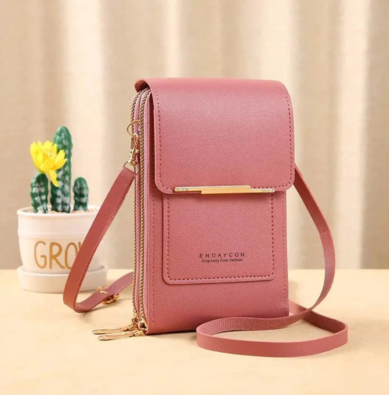 BOLSO DE MUJER TOUCH SCREEN  ENDAYCON - 3 EN 1 PRACTICIDAD EN TODO MOMENTO  👛📱