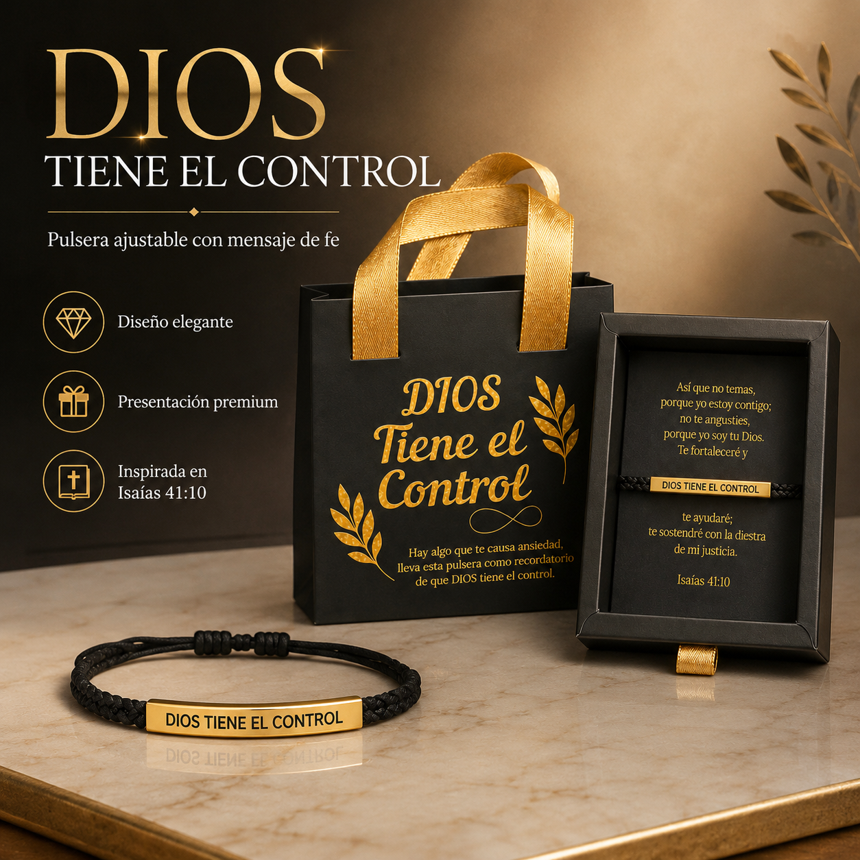 PULSERA PROTECTORA PREMIUM + CAJA DE LUJO GRATIS 🎁